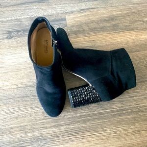 Michael Koran Suede booties